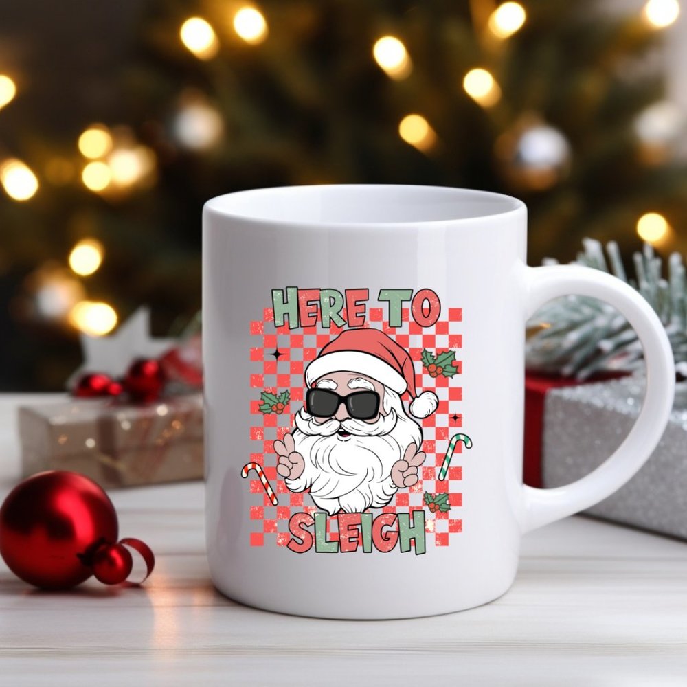 Santa Christmas Coffee Mug 15oz Cup